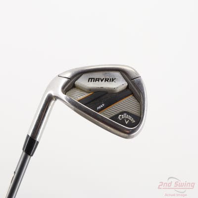 Callaway Mavrik Max Single Iron 7 Iron Project X Catalyst 55 Graphite Senior Left Handed 37.0in