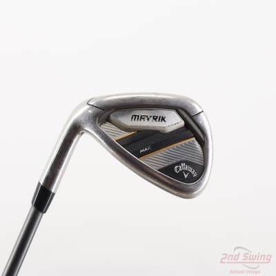Callaway Mavrik Max Single Iron 8 Iron Project X Catalyst 65 Graphite Regular Left Handed 36.5in