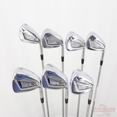 Mizuno JPX 919 Hot Metal Pro Iron Set 4-PW FST KBS C-Taper Lite Matte Steel Stiff Right Handed STD