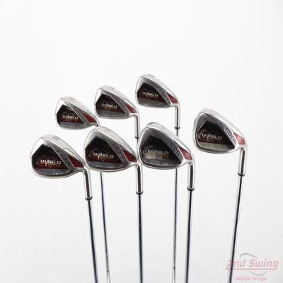 Callaway Diablo Edge Iron Set 6-PW AW SW Callaway Diablo Edge Iron Steel Uniflex Right Handed STD
