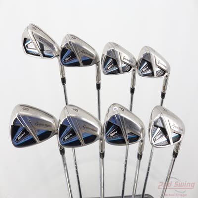 TaylorMade SIM MAX OS Iron Set 4-GW FST KBS MAX 85 Steel Stiff Right Handed -1/4"