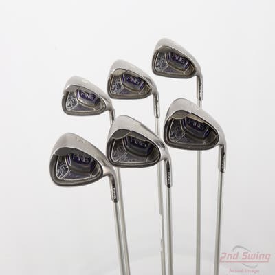 Ping Serene Iron Set 6-PW SW Ping ULT 210 Ladies Ultra Lite Graphite Ladies Right Handed Black Dot +1/2"
