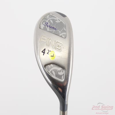 Ping Serene Hybrid 4 Hybrid 21° Ping ULT 210 Ladies Graphite Ladies Right Handed Black Dot 42.25in