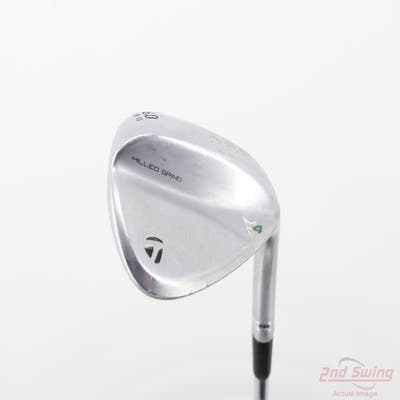 TaylorMade Milled Grind 4 Chrome Wedge Lob LW 60° 10 Deg Bounce SB True Temper Dynamic Gold Tour Issue 115 Steel Wedge Flex Right Handed 35.0in