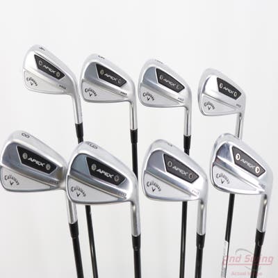 Callaway Apex Pro 24 Iron Set 4-PW AW Mitsubishi MMT 95 Graphite Stiff Right Handed +1/4"