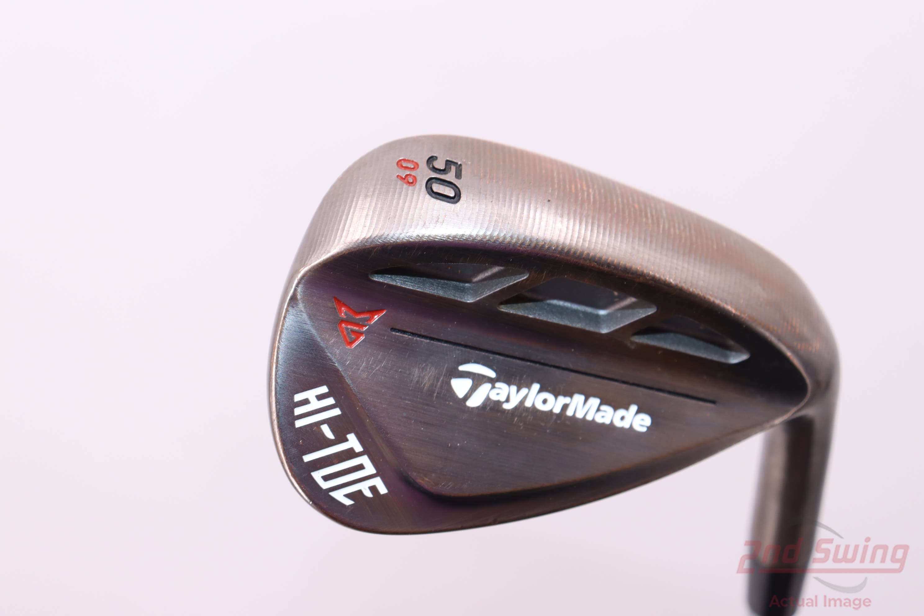 TaylorMade HITOE RAW Wedge Gap GW 50° 9 Deg Bounce FST KBS HiRev 2.0 115 Steel Wedge Flex