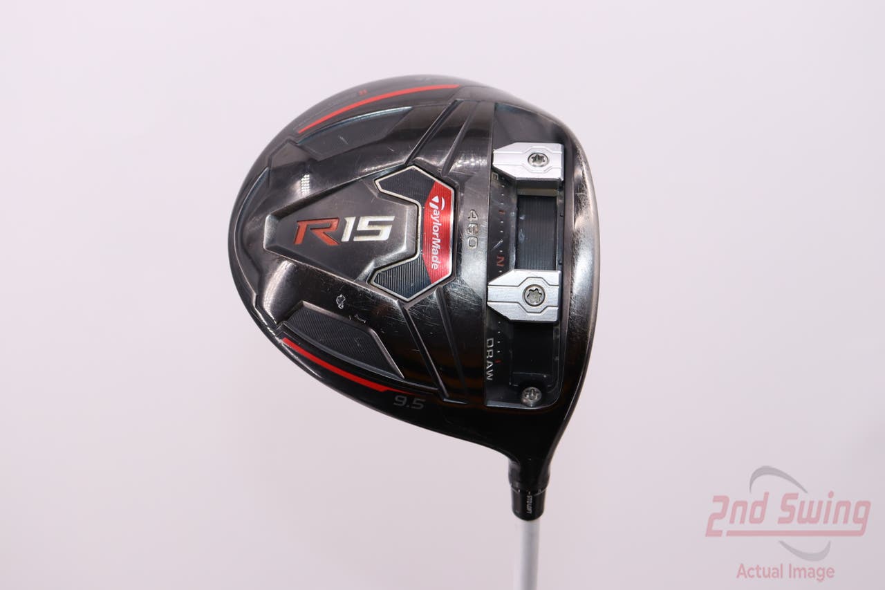 TaylorMade R15 Black Driver 9.5° Grafalloy prolaunch blue Graphite Regular Right Handed 46.25in
