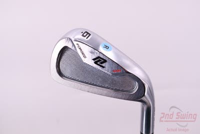 New Level 1031 Forged Satin Pearl Chrome Single Iron 6 Iron True Temper AMT Red R300 Steel Regular Right Handed 37.5in