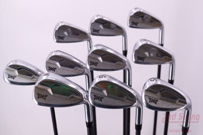 PXG 0211 DC Iron Set 4-PW AW GW SW LW Mitsubishi MMT 70 Graphite Regular Right Handed 38.5in