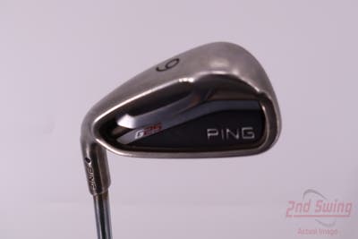 Ping G25 Single Iron 6 Iron Ping CFS Steel Stiff Left Handed Black Dot 37.5in