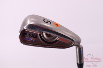 Ping 2016 G Single Iron 5 Iron Dynamic Gold Tour Issue X100 Steel X-Stiff Right Handed Blue Dot 38.0in