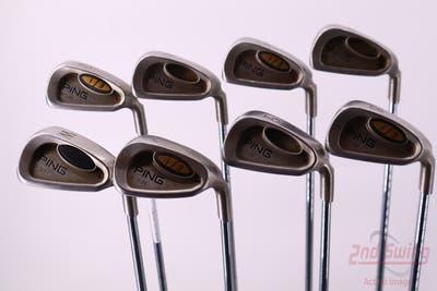 Ping i3 Oversize Iron Set 4-PW SW Ping JZ Steel Stiff Right Handed Maroon Dot 38.5in