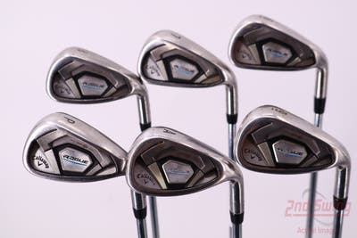 Callaway Rogue Iron Set 6-PW AW True Temper Elevate MPH 95 Steel Stiff Right Handed 37.5in