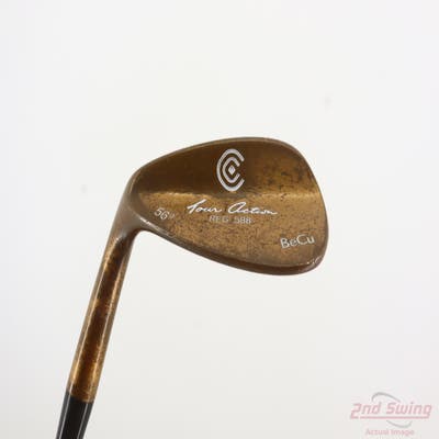Cleveland 588 Beryllium Copper Wedge Sand SW 56° True Temper Dynamic Gold Steel Wedge Flex Left Handed 35.5in