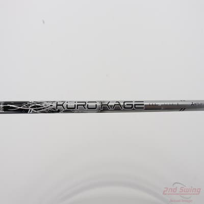 Used W/ TaylorMade RH Adapter Mitsubishi Rayon 5th Gen KURO KAGE Silver 60g Driver Shaft Regular 44.5in