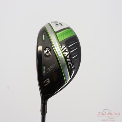 Callaway EPIC Speed Fairway Wood 3 Wood 3W 15° UST Mamiya LIN-Q M40X TSPX Black 6 Graphite X-Stiff Left Handed 43.25in
