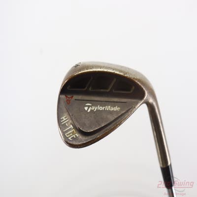 TaylorMade HI-TOE RAW Wedge Sand SW 56° 10 Deg Bounce FST KBS Hi-Rev 2.0 115 Steel Wedge Flex Right Handed 35.25in