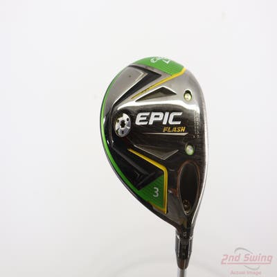 Callaway EPIC Flash Fairway Wood 3 Wood 3W 15° Project X EvenFlow Green 65 Graphite Regular Right Handed 43.0in