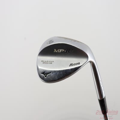 Mizuno MP-R 12 White Satin Chrome Wedge Lob LW 60° 5 Deg Bounce True Temper Dynamic Gold Spinner Steel Wedge Flex Right Handed 35.25in
