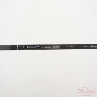 Used W/ Titleist Adapter Mitsubishi Rayon Tensei 1K Black 75g Fairway Shaft Stiff 42.0in