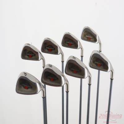 Callaway 1994 Big Bertha Iron Set 3-PW Callaway RCH 90 Graphite Stiff Right Handed STD