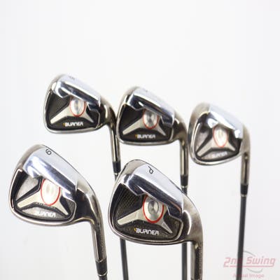 TaylorMade Burner 2.0 Iron Set 6-PW TM Fujikura Reax 55 Graphite Regular Right Handed +1/2"