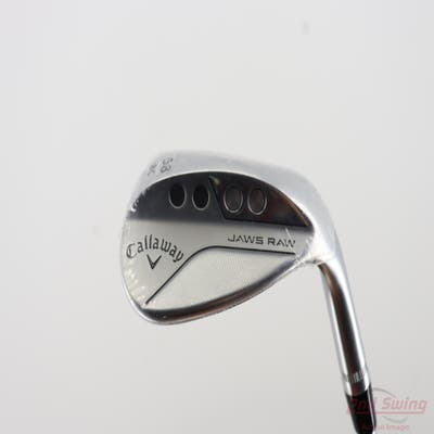 Mint Callaway Jaws Raw Chrome Wedge Lob LW 58° 8 Deg Bounce C Grind True Temper Dynamic Gold Spinner Tour Issue Steel Wedge Flex Right Handed 35.0in
