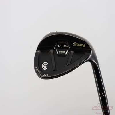 Cleveland 588 RTX 2.0 CB Black Satin Wedge Sand SW 56° 14 Deg Bounce True Temper Dynamic Gold Steel Wedge Flex Right Handed 35.5in