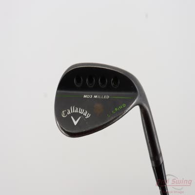 Callaway MD3 Milled Black S-Grind Wedge Sand SW 56° 10 Deg Bounce S Grind True Temper Dynamic Gold S200 Black Onyx Steel Stiff Right Handed 35.25in