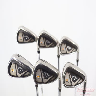Callaway X2 Hot Iron Set 5-PW True Temper Speed Step 85 Steel Stiff Right Handed -1/4"