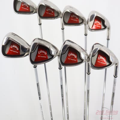 Callaway 2008 Big Bertha Iron Set 3-PW Callaway Big Bertha Steel Steel Uniflex Right Handed -1/4"