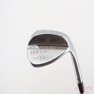Titleist Vokey SM8 Tour Chrome Wedge Lob LW 60° 8 Deg Bounce M Grind Titleist Vokey BV Steel Wedge Flex Right Handed 35.25in