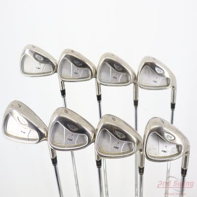 TaylorMade Rac OS Iron Set 3-PW TM T-Step 90 Steel Stiff Right Handed STD