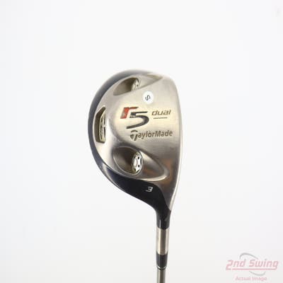TaylorMade R5 Dual Fairway Wood 3 Wood 3W TM M.A.S.2 55 Graphite Stiff Right Handed 43.0in