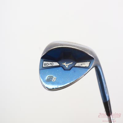 Mizuno S5 Blue Ion Wedge Lob LW 60° 10 Deg Bounce True Temper Dynamic Gold Steel Wedge Flex Right Handed 35.25in