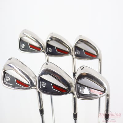 Wilson Staff Dynapwr Iron Set 7-PW GW FST KBS Max Ultralite Steel Regular Right Handed STD