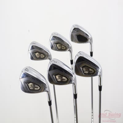 Titleist T400 Iron Set 6-PW AW True Temper AMT Black S300 Steel Stiff Right Handed STD