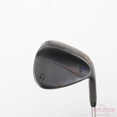 TaylorMade Milled Grind 3 Raw Black Wedge Sand SW 56° 12 Deg Bounce SB True Temper Dynamic Gold Tour Issue 115 Steel Wedge Flex Right Handed 33.75in