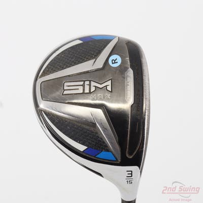 TaylorMade SIM MAX Fairway Wood 3 Wood 3W 15° Fujikura Ventus Blue 5 FW Graphite Regular Right Handed 43.0in