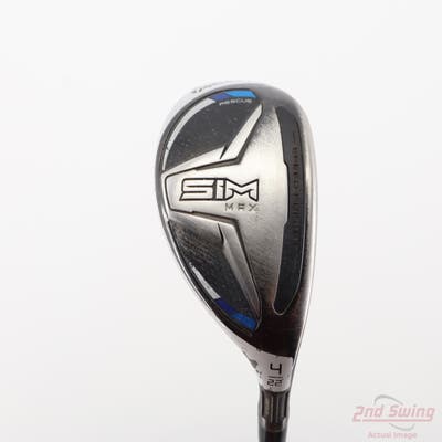 TaylorMade SIM MAX Hybrid 4 Hybrid 22° Fujikura Ventus Blue 5 Graphite Senior Right Handed 40.25in