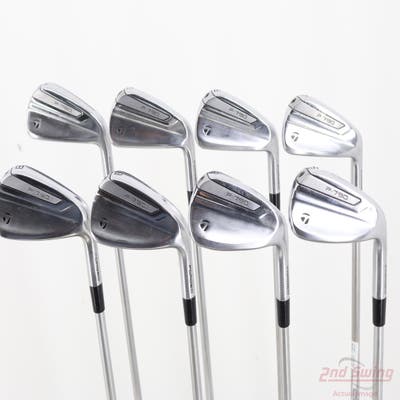 TaylorMade 2019 P790 Iron Set 4-PW AW FST KBS Tour C-Taper Lite 110 Steel Stiff Right Handed -1/4"