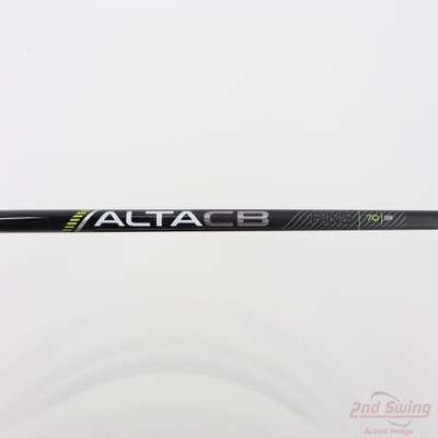 Used W/ Ping RH Adapter Ping ALTA CB 70 Black 70 Hybrid Shaft Senior 38.75in