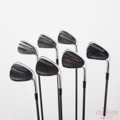 TaylorMade 2019 P790 Iron Set 4-PW UST Recoil 760 ES SMACWRAP BLK Graphite Regular Right Handed STD