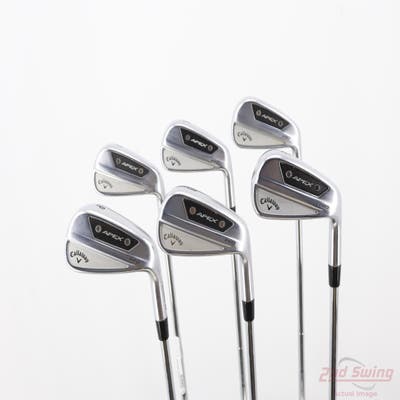 Callaway Apex Pro 24 Iron Set 5-PW True Temper Dynamic Gold Mid 100 S300 Steel Stiff Right Handed STD