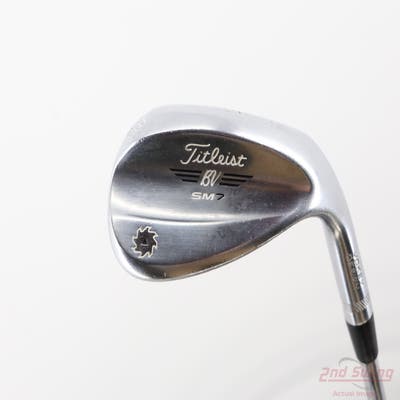 Titleist Vokey SM7 Tour Chrome Wedge Lob LW 58° 12 Deg Bounce D Grind SM7 BV Steel Wedge Flex Right Handed 35.0in