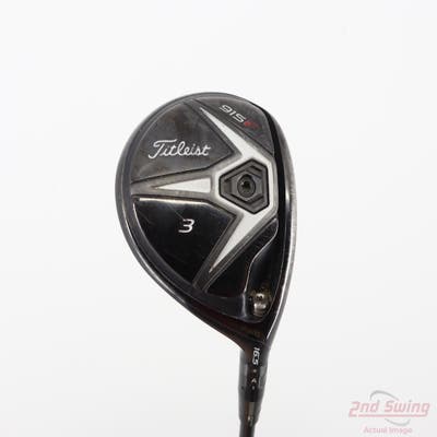 Titleist 915 F Fairway Wood 3 Wood HL 16.5° Mitsubishi Tensei AV Blue Raw 65 Graphite Stiff Right Handed 42.75in