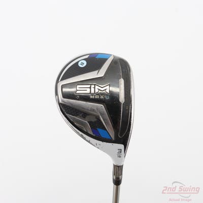 TaylorMade SIM MAX-D Fairway Wood 3 Wood 3W 16° UST Mamiya Helium 5 Graphite Regular Right Handed 43.0in