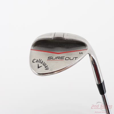 Callaway Sure Out Wedge Lob LW 64° FST KBS Wedge Steel Wedge Flex Right Handed 34.75in