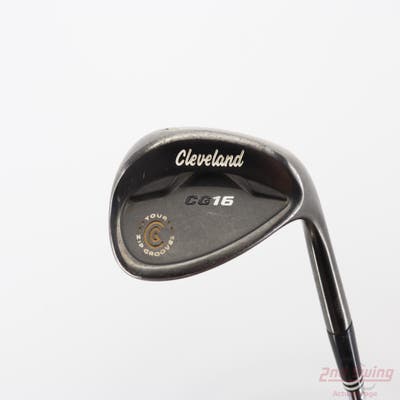 Cleveland CG16 Black Zip Groove Wedge Sand SW 56° 14 Deg Bounce Mid Cleveland Traction Wedge Steel Wedge Flex Right Handed 35.75in