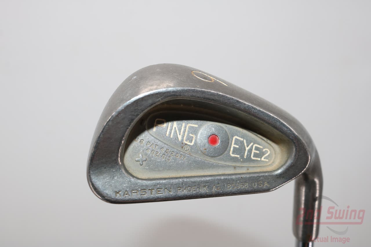 Ping Eye 2 Single Iron 6 Iron Stock Steel Shaft Steel Regular Right Handed Red dot 37.0in